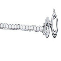 Sterling Silver 18 BO lančani 3D rodezijski ridgeback ogrlica uz pasa