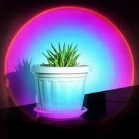 Sunset Lamp projektor, romantična cisur LED svjetlo Rainbow Noćno svjetlo Dekorativno za spavaću sobu