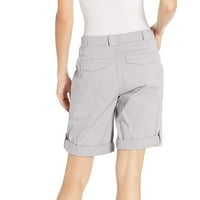 Ženske kratke hlače s džepovima Čvrste hlače od visokih struka