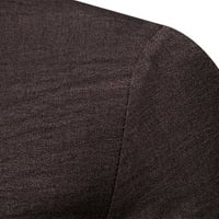 Amidoa Muške košulje Casual gumb dolje majica s dugim rukavima Slim Fit posteljina modna majica majica
