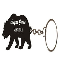 Šećer Grove Virginia Suvenir Metal Mear Privjesak