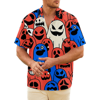 Fraigo Muns & Boys's Ležerne prilike Havajske majice kratki rukav Novost Demon Majice Down majice na