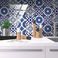 Španjolska marokanska naljepnica za pločicu zid kuhinja kupatilo vodootporne naljepnice naljepnica DIY
