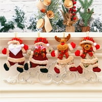 Virmaxy prodaja božićne ukrase Božićni jeleni snjegović božićne ukrase drhtavice višebojni