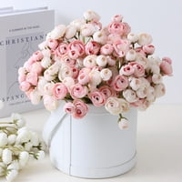Visland Umjetno cvijeće svilena božura lažni cvijet vjenčani bouket dizajn za kućnu kuhinju ukras unutarnje