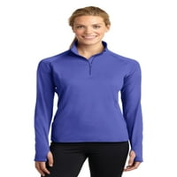 Sport-Tek lst Ladies Sport-Wick Stretch 1-zip pulover dukserica