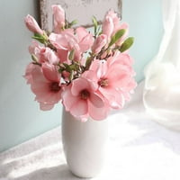TRAYKNIK Umjetno cvijeće, magnolija lažni cvjetni pupoljak Bridal Wedding Domaći kućni trgovina Dekor