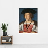 Jan Gossaert Floris Van Egmond Count Buren Leerdam Extral Extral Veliki XL Wall Art Poster Print