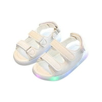 Thiddlerove cipele za djevojčice Cleariance Ljetne sandale Dječja LED lagana cipele cipele od plaže
