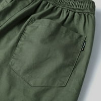 Inleife plus veličina Teretne kratke hlače za muškarce, muški ležerni maskirni panel Sportski džep Teretne