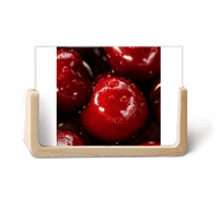 Umjereno crveno plodovi slika Cherry Photo Wooden Photo Frame Frame Tablepop displej