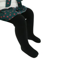 Dječji djeca Dječji djevojčice Pamuk čvrste tople pletene gamaše Pantyhose Stretchy Basic Halts Čarape