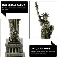 Retroamerička statua Liberty Decor Opremljenja metalnih ukrasa za rukotvorine minijature