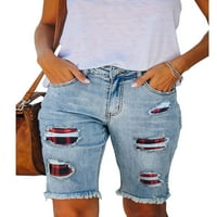 Paille dame dno dno zatvarače s kratkim vrućim hlačama uznemireno mini pantalone Bermuda plaža Ljetne