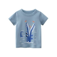 Unise baby majica pamučni slatki crtani životinjski uzorak vrhova za 1- godine