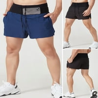 Muškarci sportske kratke hlače sa posteljinom džepnog pojasa za džepne pojaseve brzo suho trčanje biciklističkih