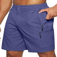 Paille muškarci Mini pant ravne noge Bermuda kratke hlače Čvrsto boje Teretne kratke hlače Ležerne ljetne