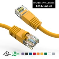 20ft CAT UTP Ethernet mrežom podignuti kabel žuto, pakovanje