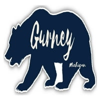 Gurney Michigan Suvenir 3x frižider magnetni medvjed dizajn