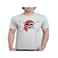 MMF - Muška majica kratki rukav - Halloween Jolly Roger Skull CrossBones