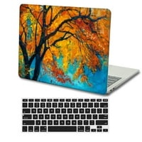 Kaishek Hard Case za MacBook Pro S + crni poklopac tastature A & A M1, tip C pejzaž A 36