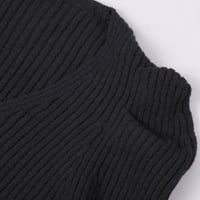 Kali_store pad džempera za žene Žene Ležerne duge džemper s dugim rukavima V Vrat Striped pulover Jumper