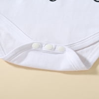 Coduop Baby Girls Ljetna odjeća, kratki rukav rukav + kratke hlače + set outfit za glavu