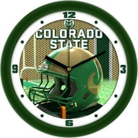 Kolorado State Rams-Fudbalska kaciga Zidni sat