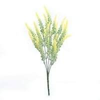 Pompotops Umjetni cvijet na otvorenom, uređenje doma europski stil vještački cvijet lažni cvijet, žuti