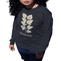 Kimaran botanička majica morfologiju grafički list unise dugih rukava