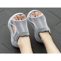 Zodanni Dame Ležerne prilike debele jedine platforme Sandal Travel Put izdubljene cipele Prozračne