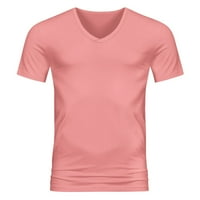 Aaimomet Plain T majice Bulk Muns V izrez T Majica Modni casual Brzo suhe prozračne znojene velike i