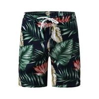 Torbe kratke hlače Muške ljetne modne kratke hlače natučene casual havajski stil labav kratki muški