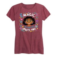 Disney's Encanto - Magija Čeka vas - Ženska grafička majica kratkih rukava