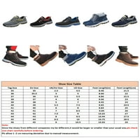 Colisha muškarci otporni na teške sigurnosne cipele za čipku Up radne cipele Građevinski čizme za gležnjače