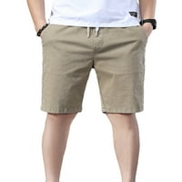 Bomotoo muškarci Drće ravne noge Sport Mini pantalone Solidne boje Ljetne hlače Ležerne vježbe Hlače