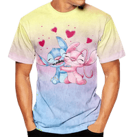 Dječji majice Stitch Novelty Unise dječji majica Crtani Porodični majice za unise Djeca