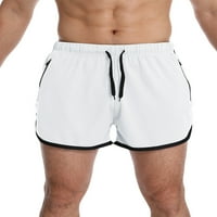 Ljetne kratke hlače LUMETO MENS Hlačne struke Elastične kratke hlače na plaži na plaži Ležerne prilike