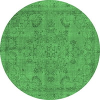 Ahgly Company u zatvorenom okruglu Oriental Emerald Green Industrial Procing, 8 'Round