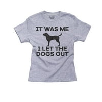 Urnebesna to sam bio - pustio sam pse iz pamučne majice za mladeni majicu