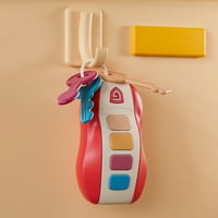 Predškolska igračka - glatka burr - zanimljiva simulirana svetlost i muzika - Zabava - ABS Baby Car