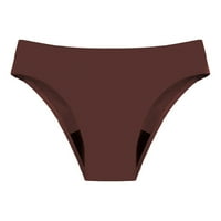 Kupaći kostimi Menstrualne nepropusne bikinije donje upijajuće hlače High Brown XL