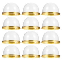 Hemoton okrugli plastični jaje-žumanci za duhovnice Blister Bo Kontejner Mooncake Dome kutije za pečenje