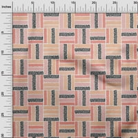 Onuone poliester SPANTE Srednje ružičasta tkanina Geometrijska tačka Tkanina za ispis za šivanje tiskane