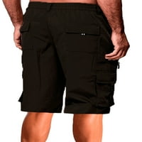 Trowalk višestruki džep elastični struk kratak za muškarce Ležerne prilike za vježbanje Bermuda kratke