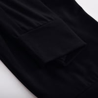 Lolmot Capris za žene Soft Athletic Joggers Hlače udobne povremene elastične kravate strukske dukseve