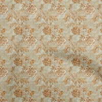 Onuone Rayon Light Brown Tkanina Batik Haljina Materijal Materijal Tkanina od dvorišta široko