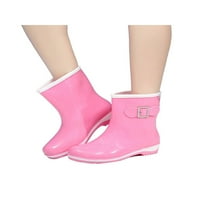 Daeful dame kišne čizme otporne na vrtno naoružane cipele u sredini tele, vodootporni čizme Udobne lagane