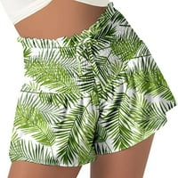 Smihono Ženske kratke hlače Ležerne prilike ljetne ponude Tvrde visoke strukske kratke hlače Brzo suho