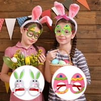 Naočale za uskršnje stranke Okvir Uskrs zeko uši pilići jaja naočale Uskršne zabave za djecu i odrasle